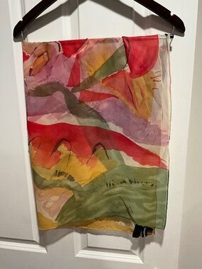 Silk scarf from the Guggenheim museum